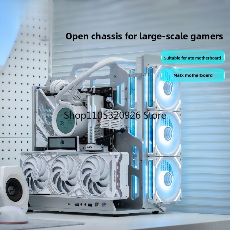 Aluminum Open Frame Test Bench Water Cooling - 오픈형 프레임 케이스, 손잡이가 있는 알루미늄