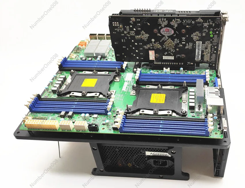 Aluminum Open Frame Test Bench Water Cooling - EATX 듀얼 서버 마더보드 오픈형 테스트