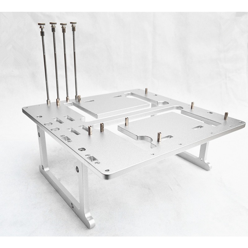 Aluminum Open Frame Test Bench Water Cooling - 오픈 프레임 알루미늄 컴퓨터 케이스, MATX