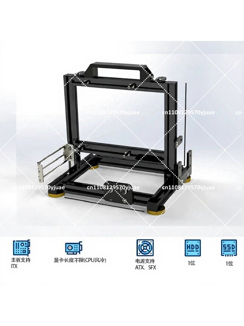 알루미늄 오픈 에어 PC 테스트 벤치 프레임, ATX  - Aluminum Open Frame Test Bench Water Cooling 리뷰 및 가격