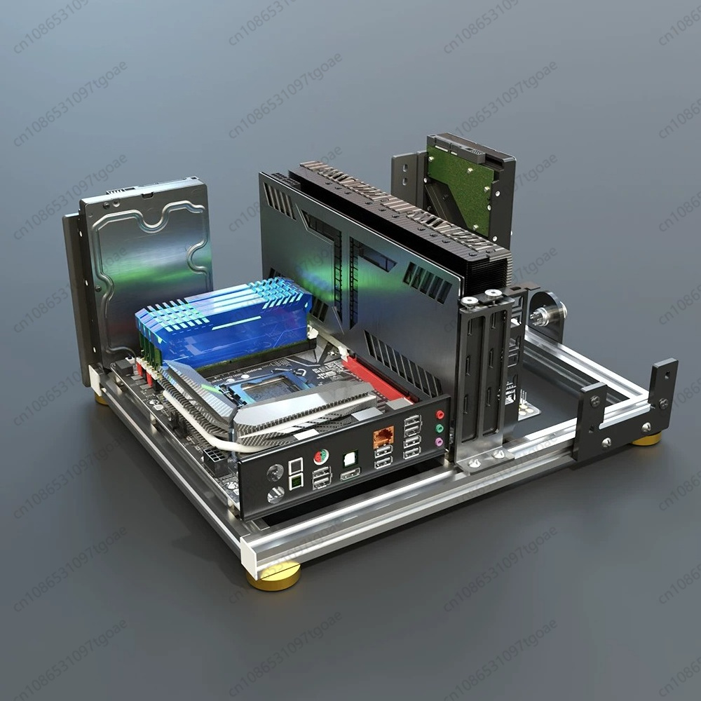 풀 알루미늄 오픈형 PC 프레임 섀시, ITX, MAT - Aluminum Open Frame Test Bench Water Cooling 리뷰 및 가격